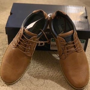 IZOD cal oxford brown lace up casual shoes